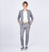 Taillierte Blazer mit Karo Muster