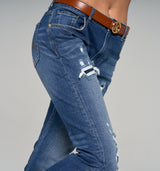 royal Denim Boyfriend Jeans „Ailin“ – High Waist, Vintage Chic & Urban Streetstyle