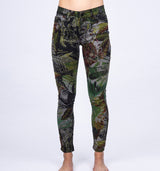 Skinny Fit Hose mit Print im grünen Dschungel-Design Diana 102