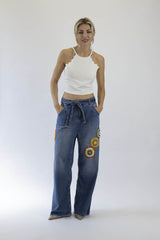 Boheme Jeans „Emma 2“ Handmade Unikat | Wide-Leg | Customize Your Look | Nachhaltig & Fair |