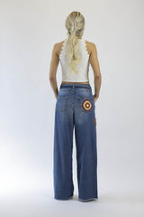 Boheme Jeans „Emma 2“ Handmade Unikat | Wide-Leg | Customize Your Look | Nachhaltig & Fair |