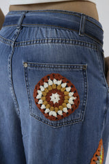 Boheme Jeans „Emma 2“ Handmade Unikat | Wide-Leg | Customize Your Look | Nachhaltig & Fair |