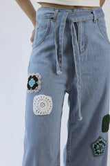 Boheme Jeans „Emma 3“ – Handmade Unikat | Wide-Leg Fit | Customize Your Denim | Fair & Nachhaltig