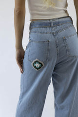 Boheme Jeans „Emma 3“ – Handmade Unikat | Wide-Leg Fit | Customize Your Denim | Fair & Nachhaltig