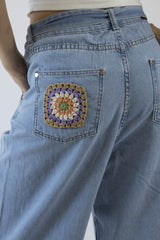 Boheme Jeans „Emma 4“ Handmade Unikat | Wide-Leg Fit | Customize Your Denim | Fair & Nachhaltig