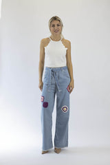 Boheme Jeans „Emma 5“ – Handmade Unikat | Wide-Leg Fit | Customize Your Look | Fair & Nachhaltig