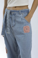 Boheme Jeans „Emma 6“ – Handmade Unikat | Wide-Leg Fit | Customize Your Look | Fair & Nachhaltig