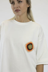 Lässiges Shirt Glory 2 Boheme Collektion mit Häckel Badge