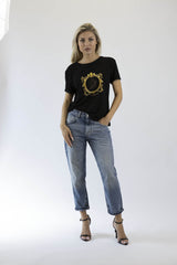 Shirt HMHL 2- KT-224 gold – Exklusives Design mit königlichem Barock Goldmotiv