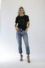 Shirt HMHL 2- KT-223 silber – Exklusives Design mit königlichem Barock Silbermotiv