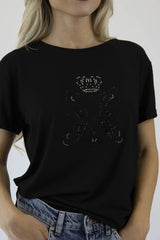 Shirt HMHL 3 – KT-221- Edles Design mit königlicher Strassverzieru