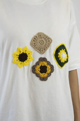 Lässiges Shirt Glory 1 Boheme Collektion mit Häckel Badge