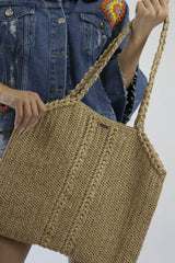 Boheme Basttasche "Classic" – Handmade Einzelstück | Naturmat