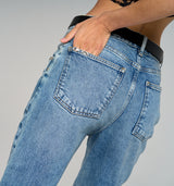 Margarete Jeans Loos Fit Jeans im royalenLook mit echten Swarovski Elements