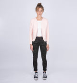 Bequemer Jersey Blazer mit besonderer Kragenform