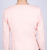 Bequemer Jersey Blazer mit besonderer Kragenform