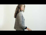 Taillierte Blazer mit Karo Muster