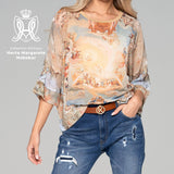 Bluse Marie – Barocke Eleganz trifft auf modernen Tragekomfort