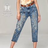 TESS-R Jeans mit 120 Swarovski Elements – Royal Denim von Princess Herta Margarete Habsburg